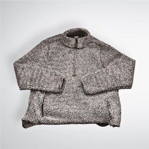 Trillium Charcoal Sherpa Pullover